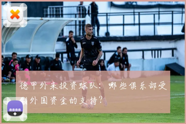 德甲外来投资球队：哪些俱乐部受到外国资金的支持？